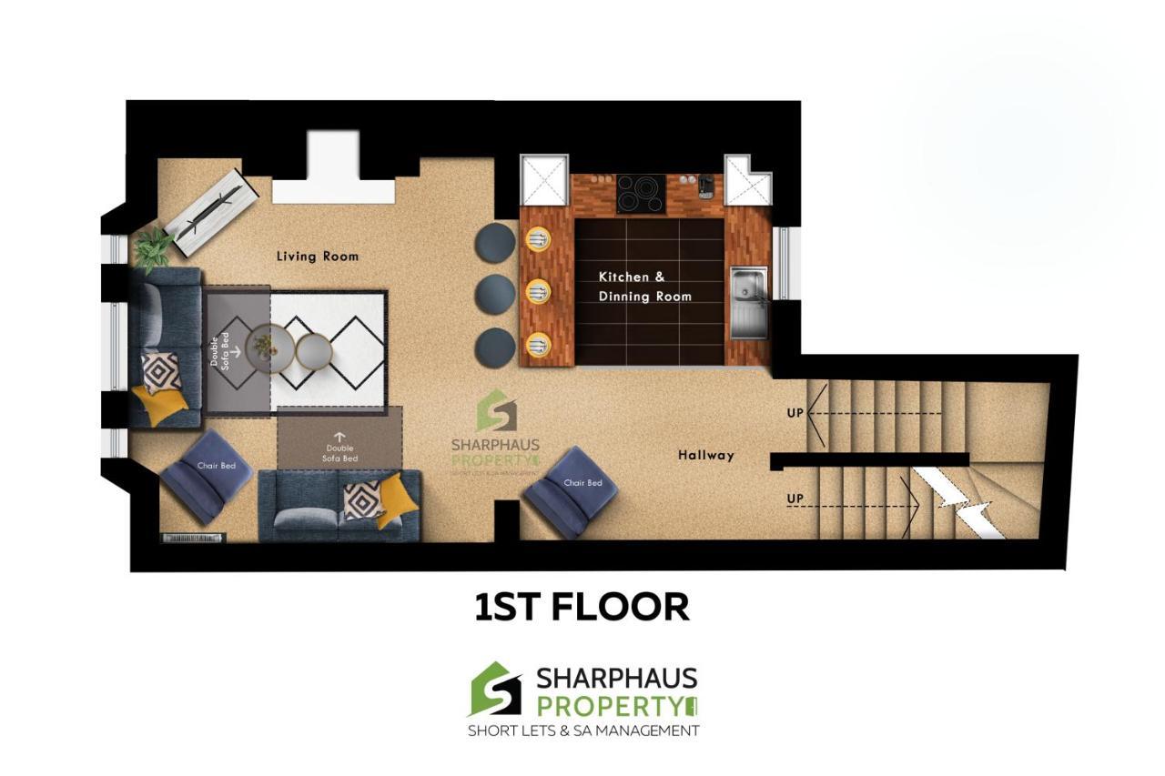 Charming Luxury 3Bed Apartment In A Prime Location By Sharphaus Short Lets & Serviced Accommodation Management Brighton Exterior photo